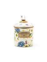 MacKenzie-Childs Wildflowers Yellow Small Canister