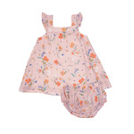 Spring Mix Floral Sundress & Diaper Cover 18-24 Months