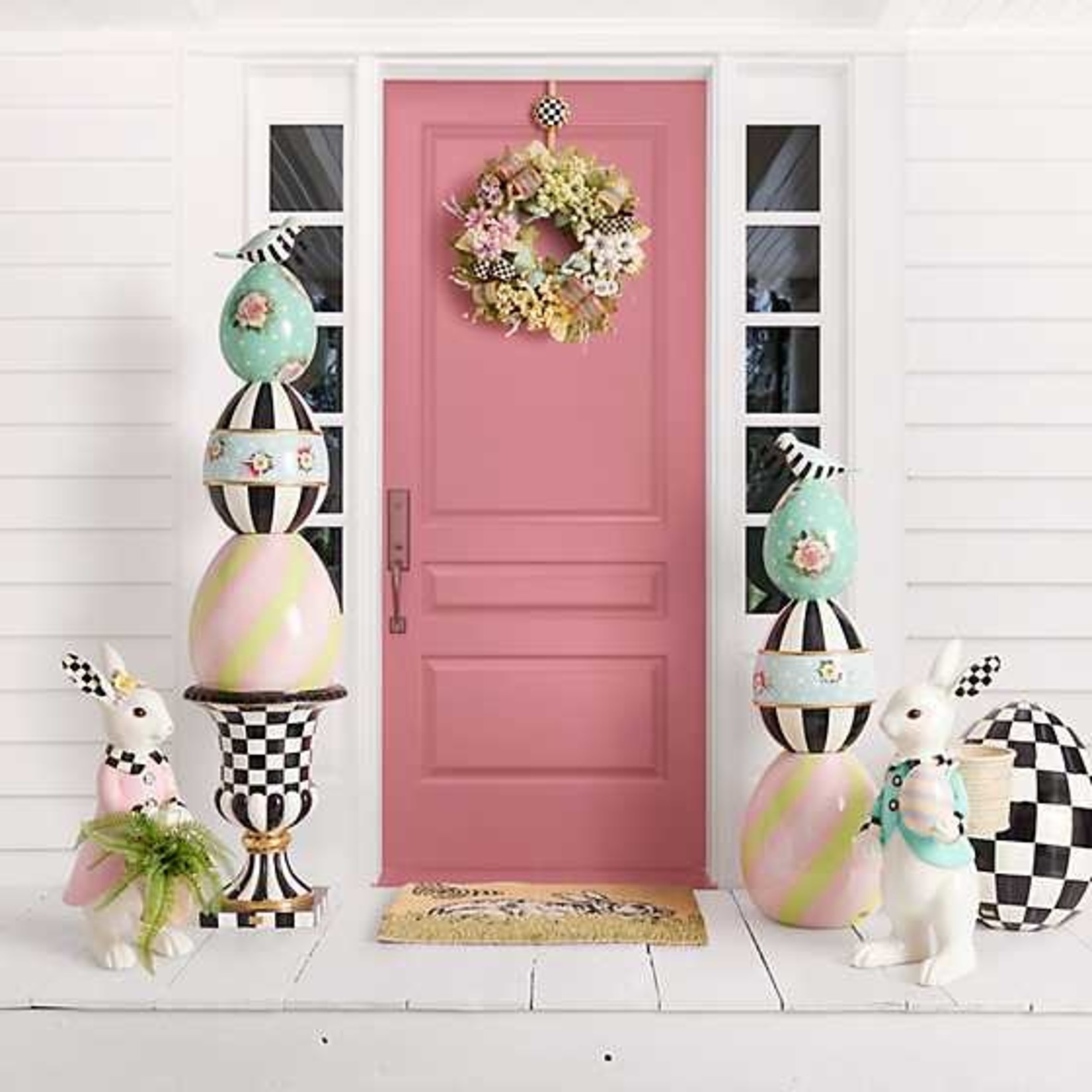 MacKenzie-Childs Morning Mist Wreath
