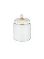 MacKenzie-Childs Sterling Check Large Kitchen Canister