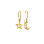 Sophie Theakston Moon to My Stars Earrings (18kt gold)