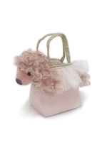 Mon Ami Pink Poodle in Purse