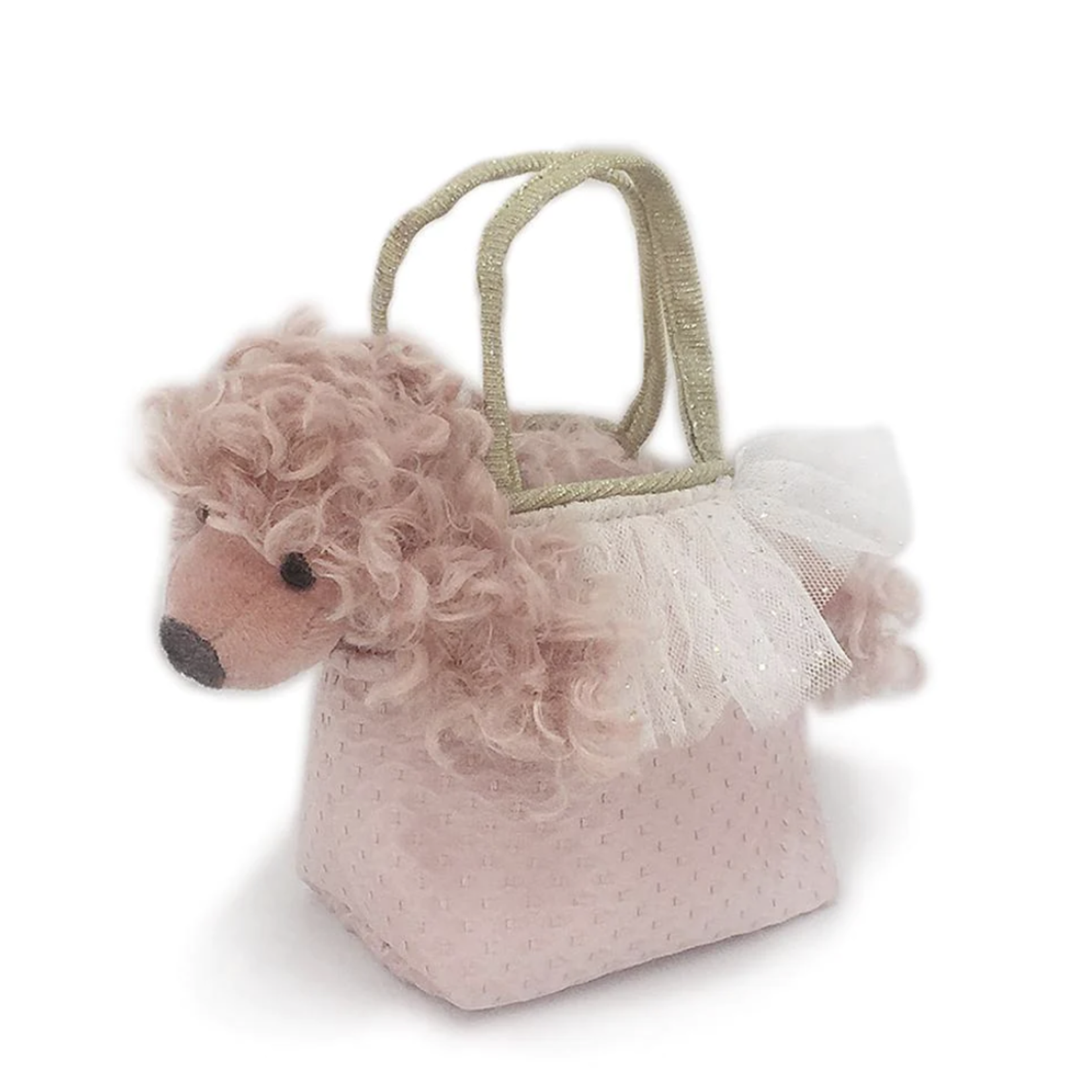 Mon Ami Pink Poodle in Purse