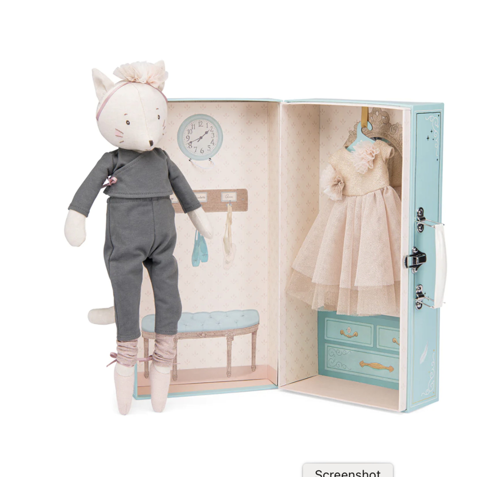 Speedy Monkey Celestine's Wardrobe Suitcase_Moulin Roty