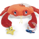 Speedy Monkey Large Activity Crab Paulie's Adventure - Stuffed and Plush Toys - Moulin Roty