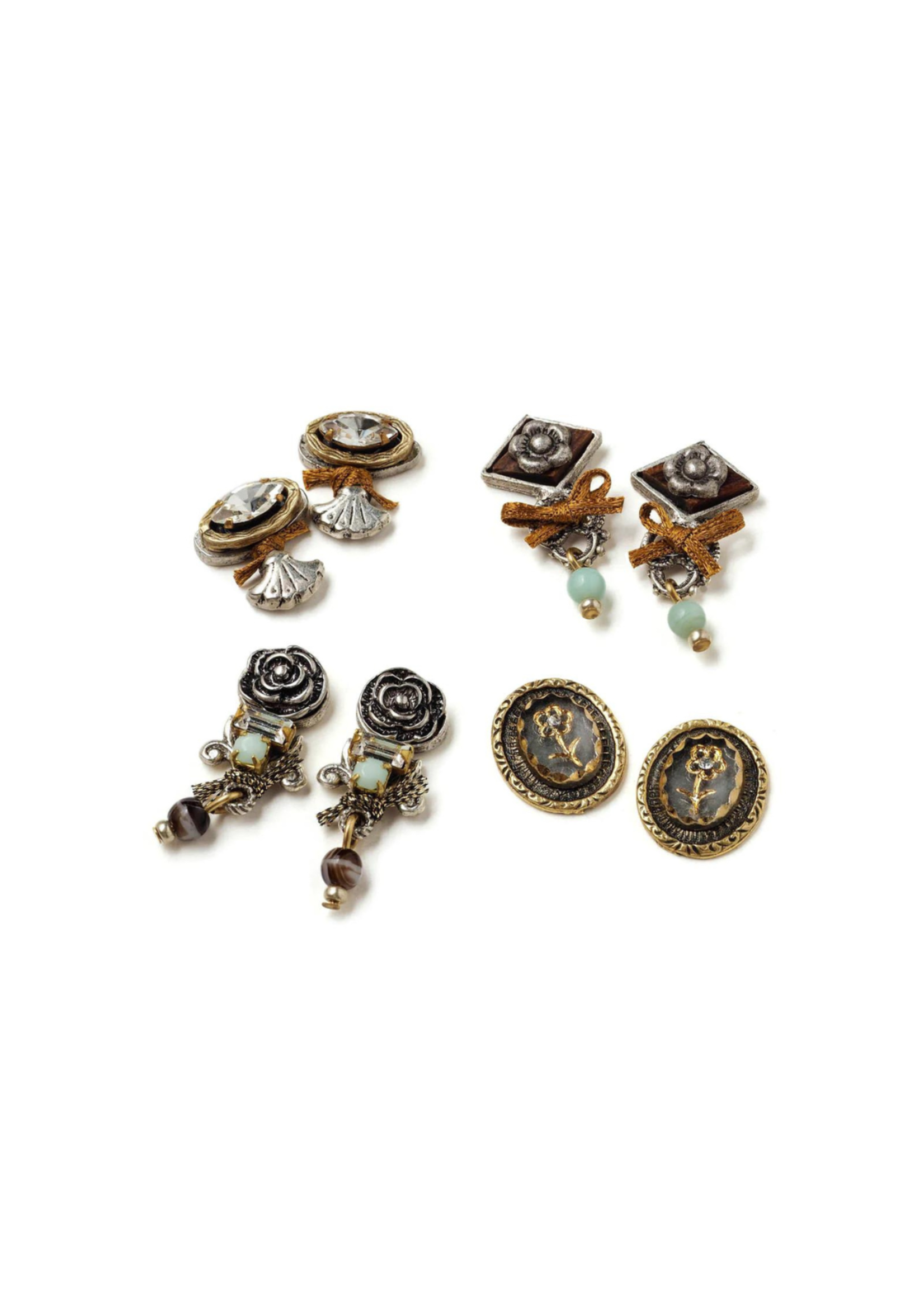 Elements, Jill Schwartz Fiona Stud Earring Set