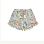 Louise Misha Water Jodhpur Flower Vallaloid Shorts (6Y)