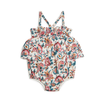 Louise Misha Cream Indian Flowers Emaline Romper (24m)