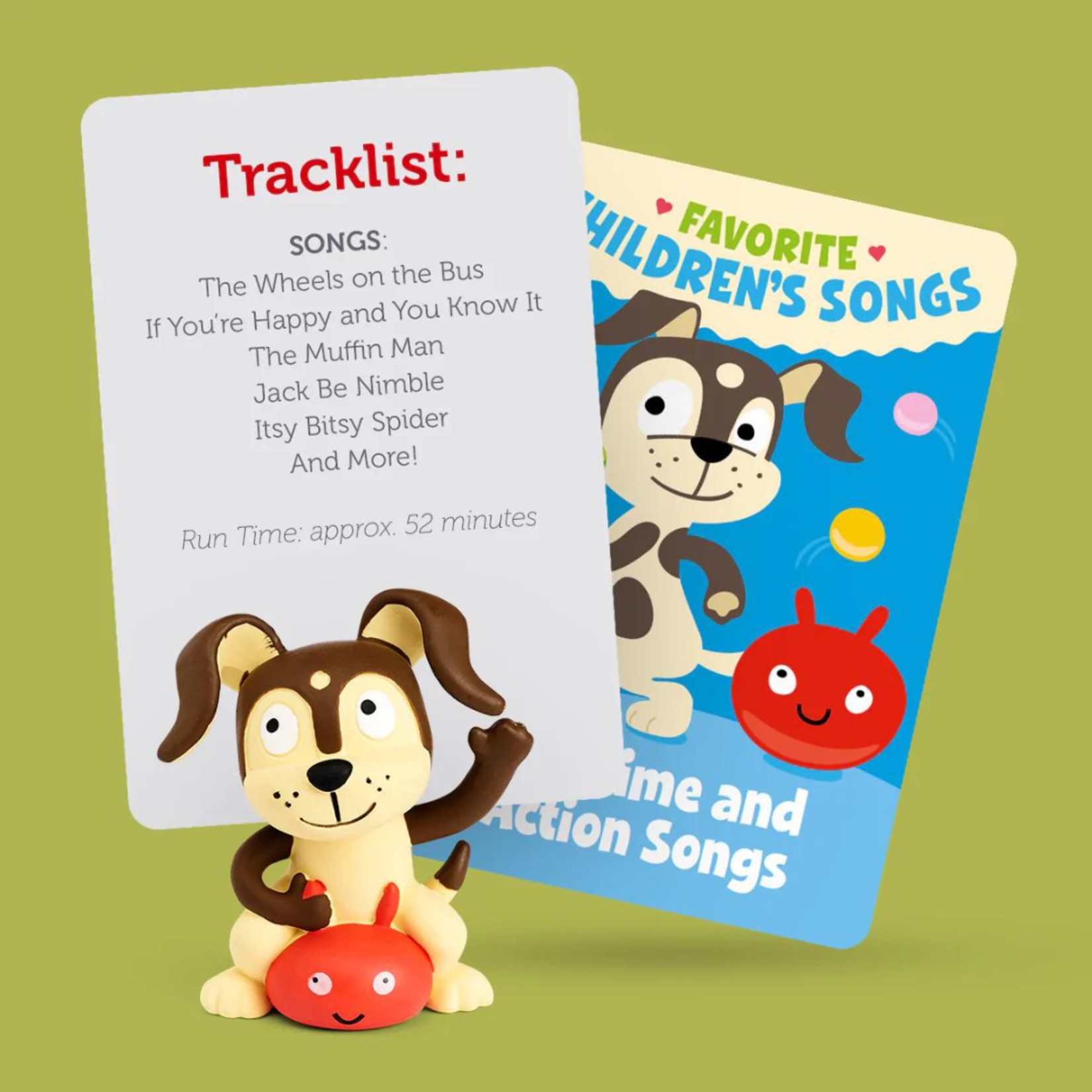 Tonies USA GREEN STARTER SET WITH PLAYTIME SONGS