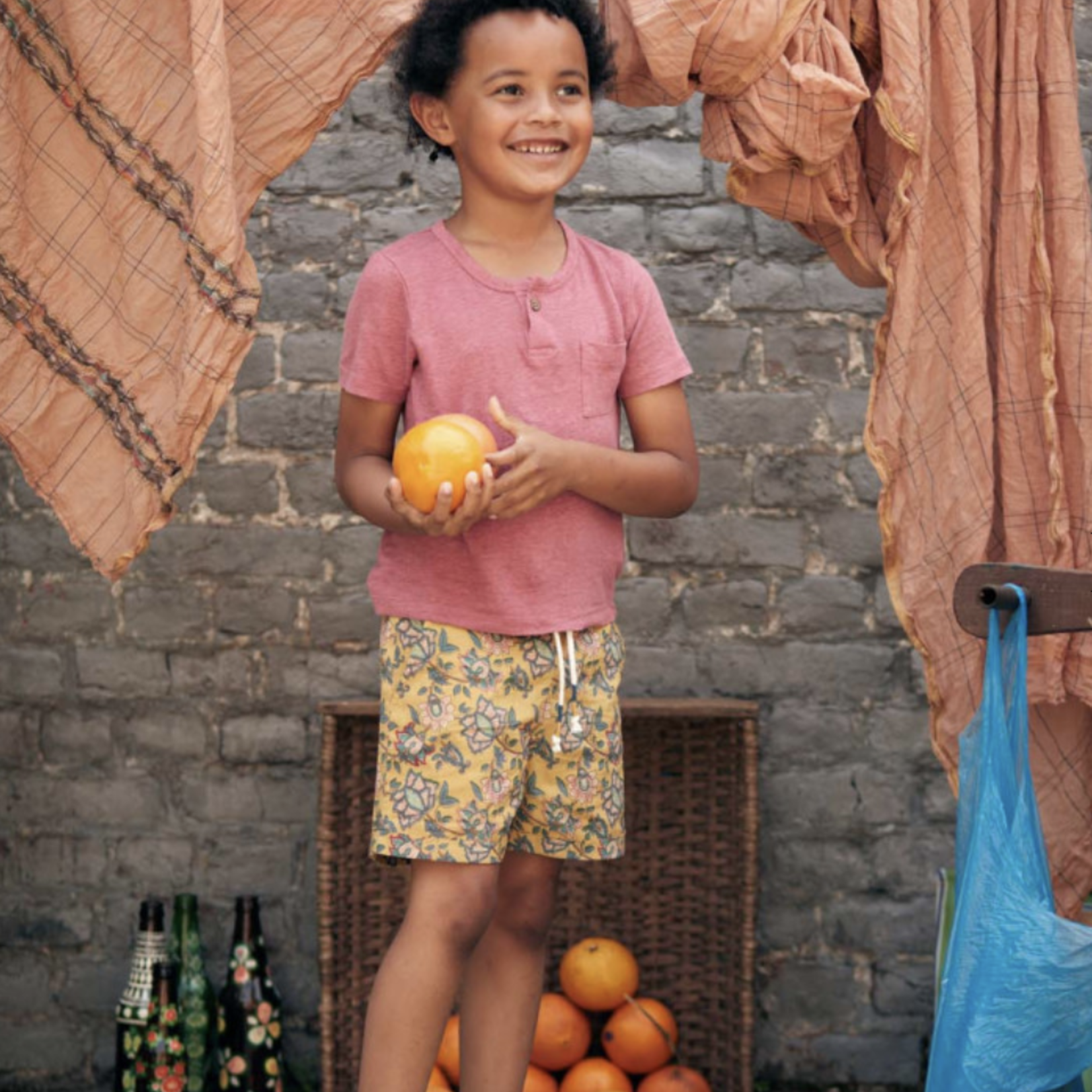 Louise Misha SHORTS ALIKI-HONEY MARIGOLD