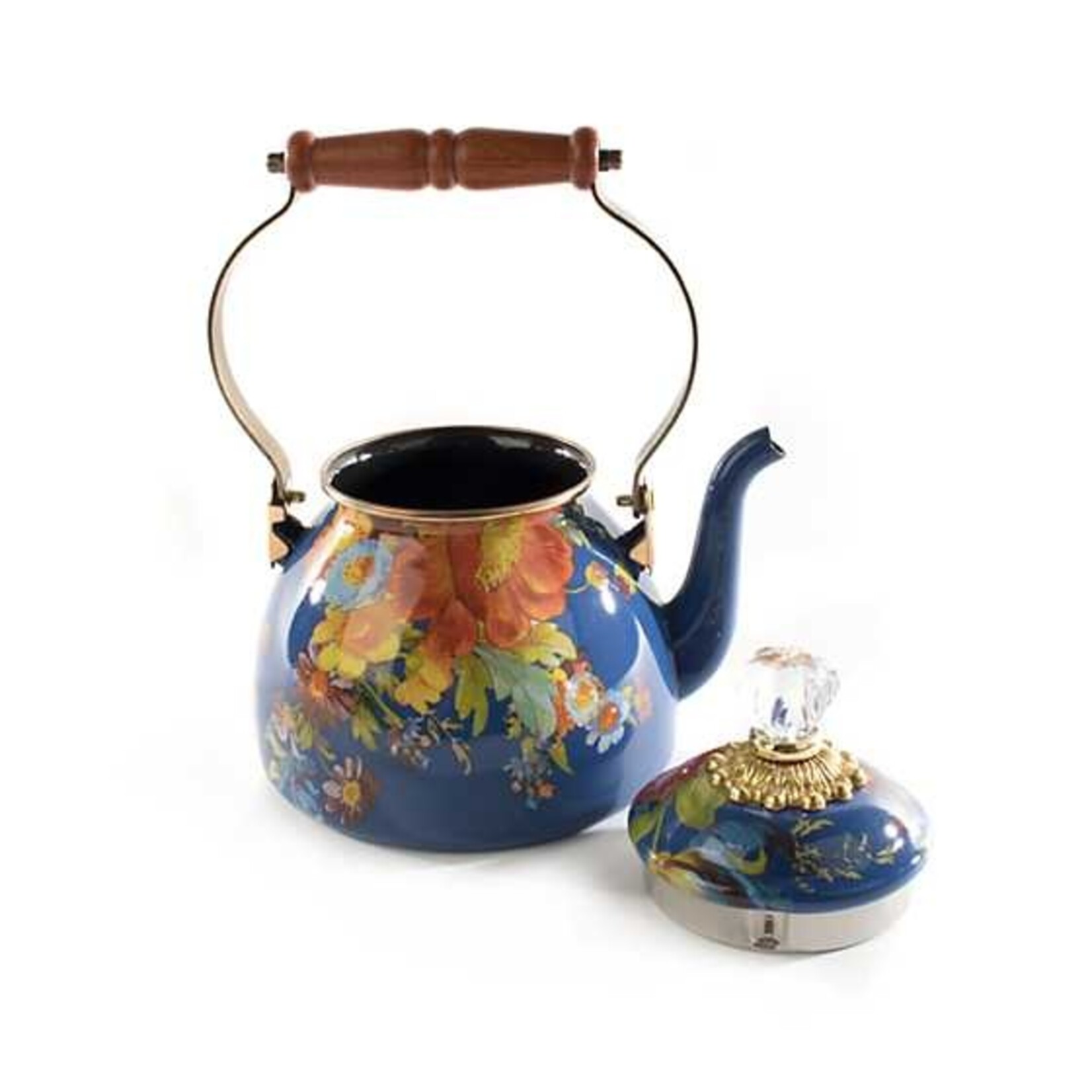 MacKenzie-Childs Flower Market Tea Kettle