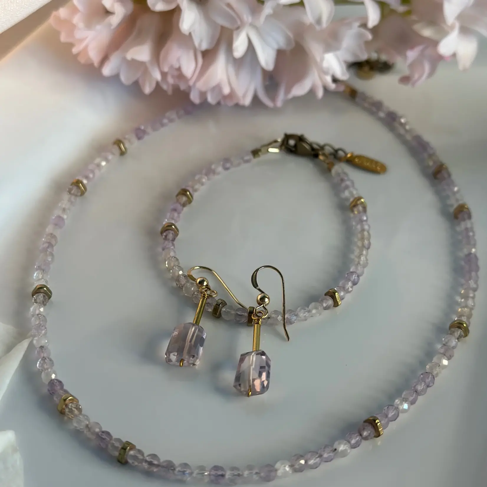 Hailey Gerrits Designs Ametrine Oso Bracelet