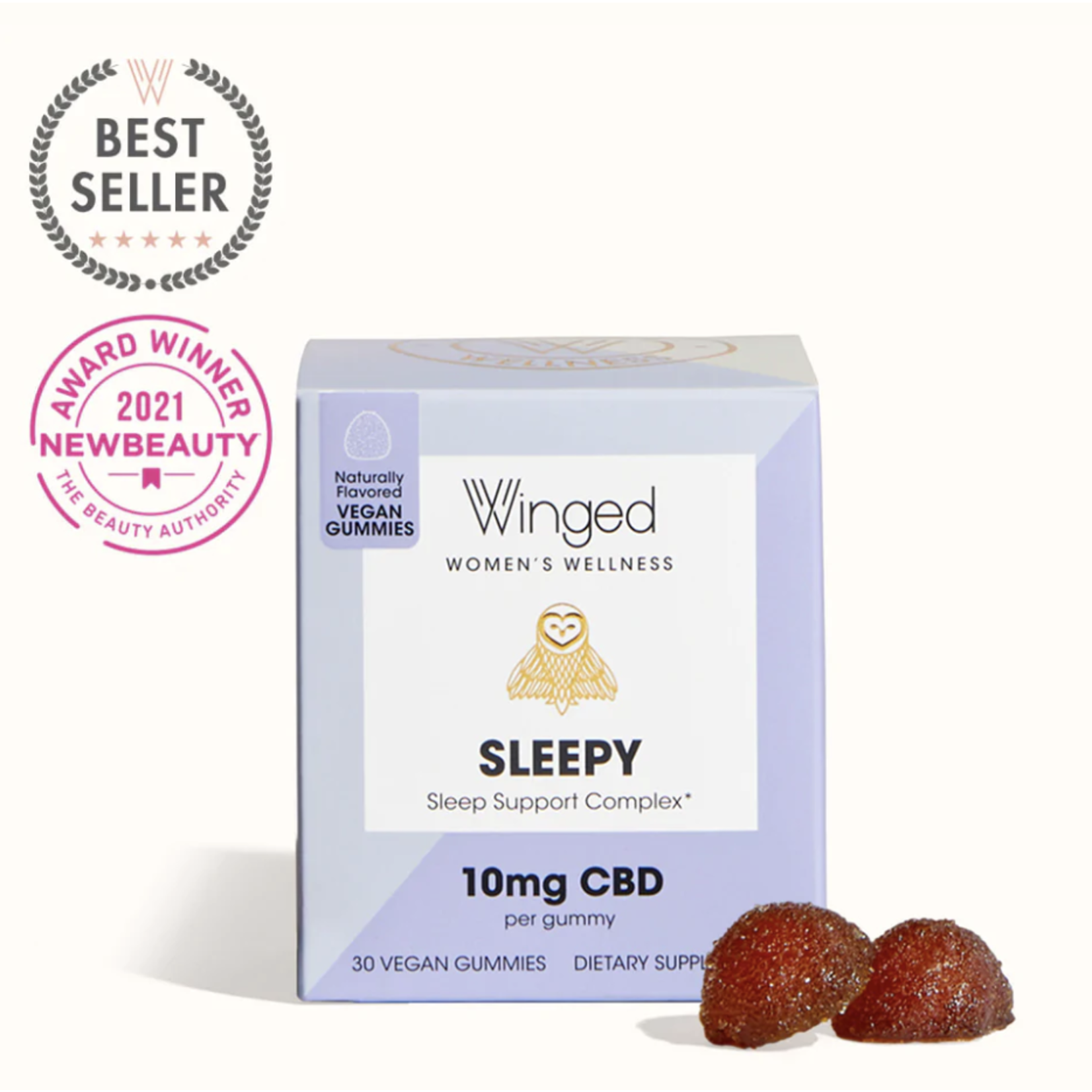 Winged Nutrition LLC Sleepy CBD (10 mg) Gummy (21 ct)
