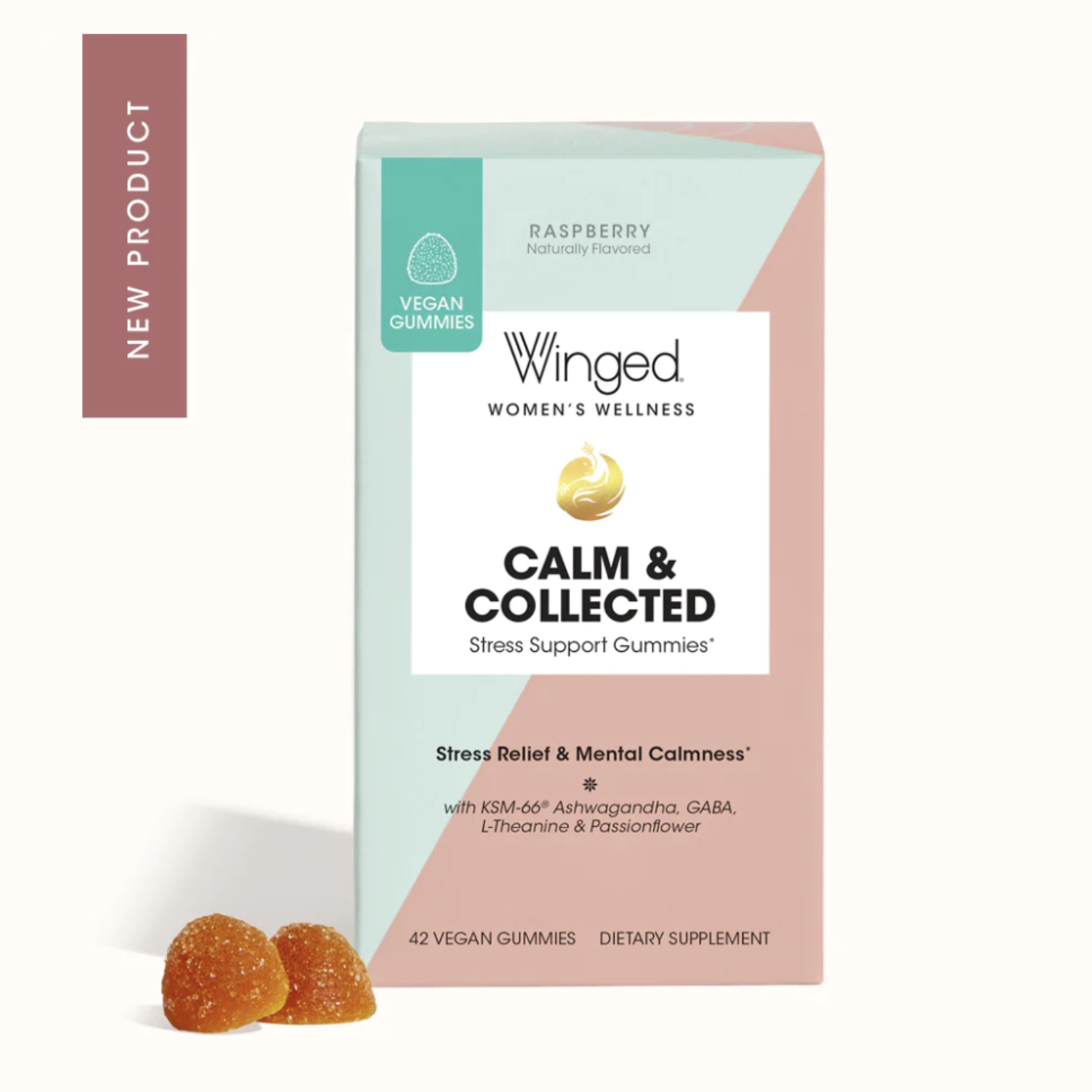 Winged Nutrition LLC Calm & Collected Gummy (42 ct)