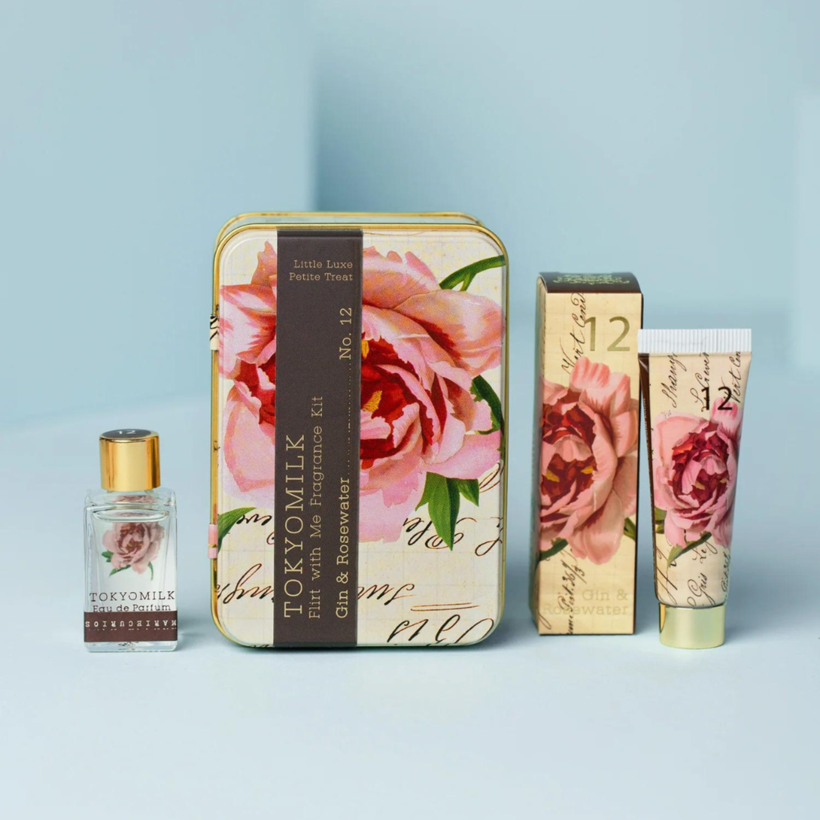 Tokyo Milk Gin & Rosewater Flirt With Me Fragrance Kit
