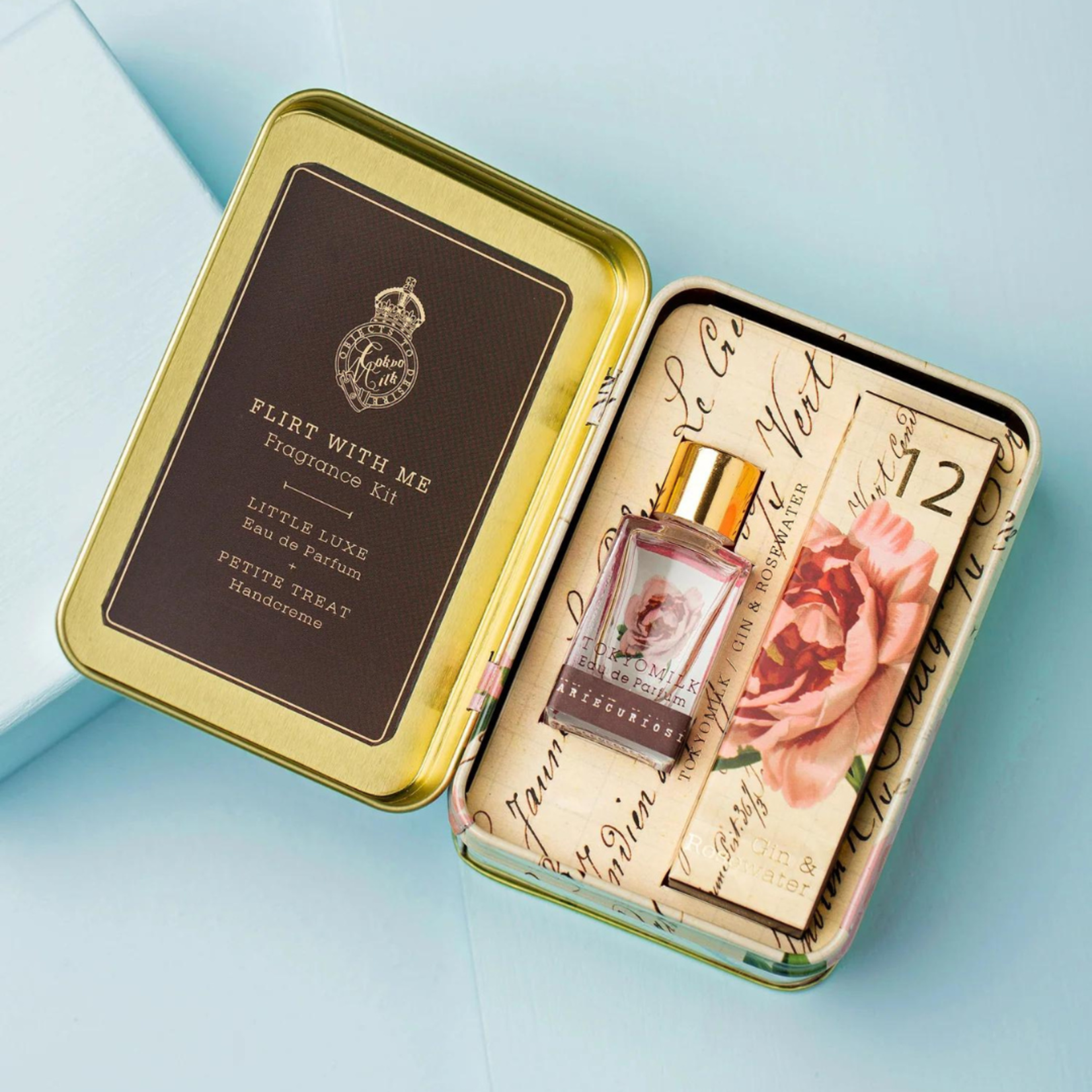 Tokyo Milk Gin & Rosewater Flirt With Me Fragrance Kit