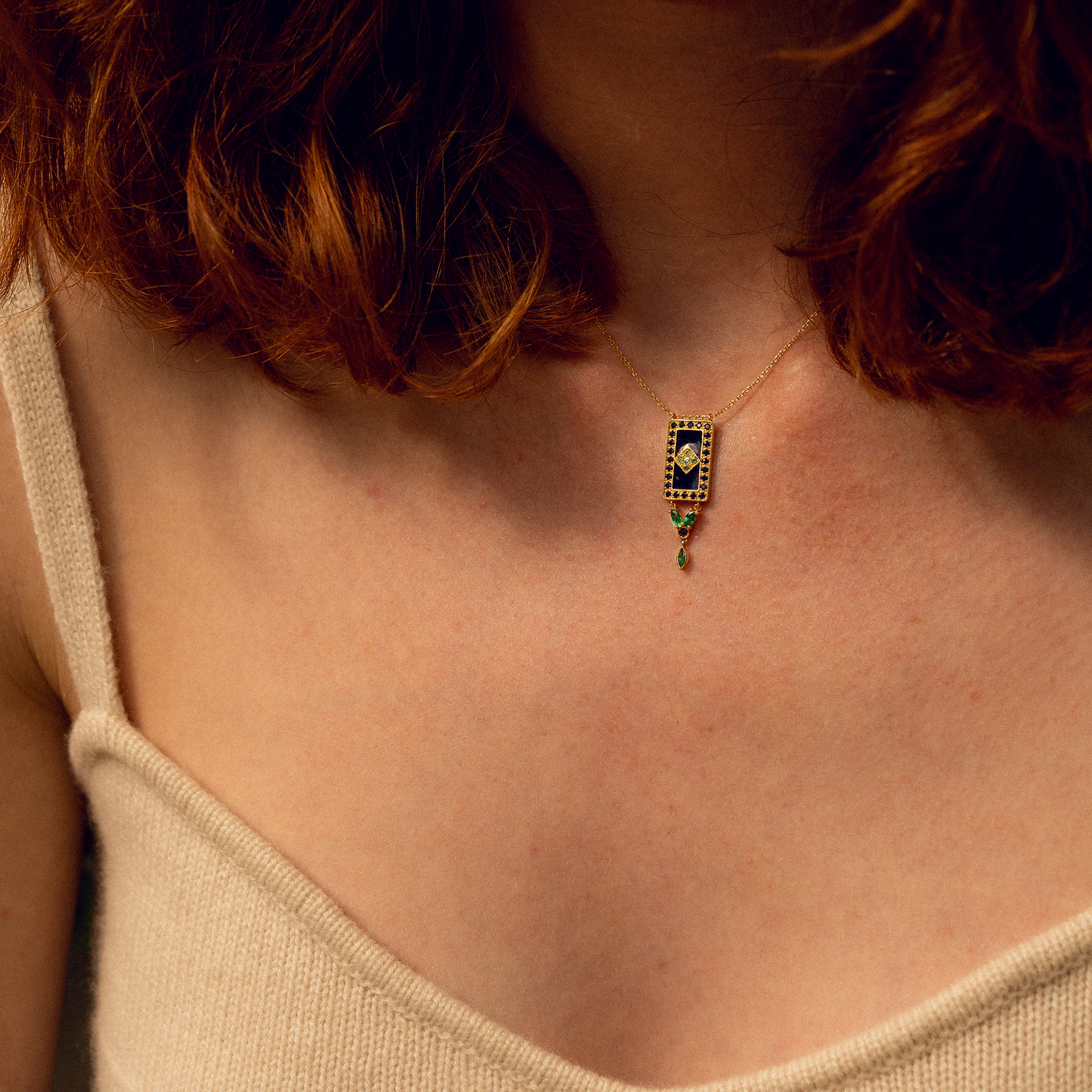 Sophie d'Agon Ava Necklace 2 Green