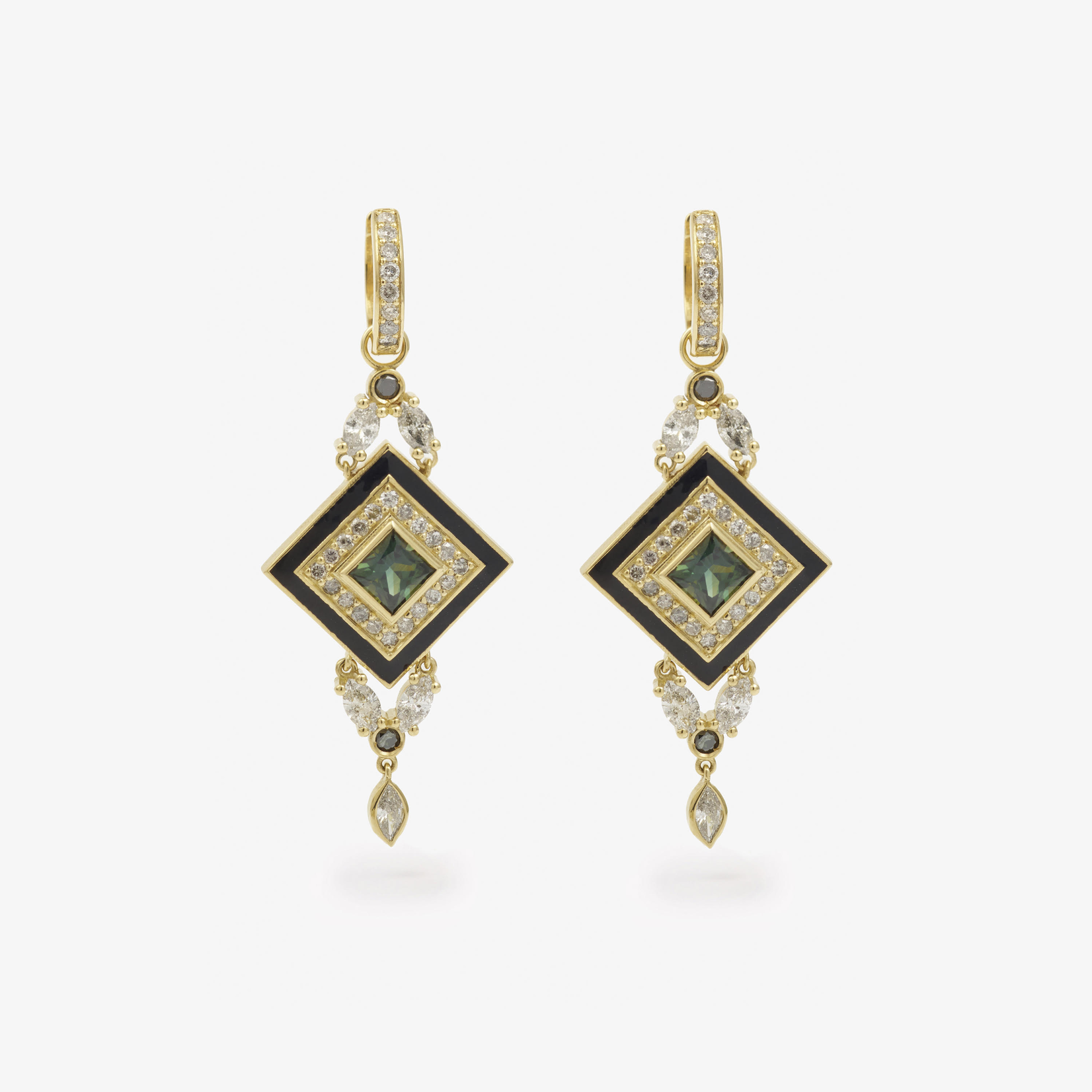 Sophie d'Agon Ginger Earrings 1 Forest