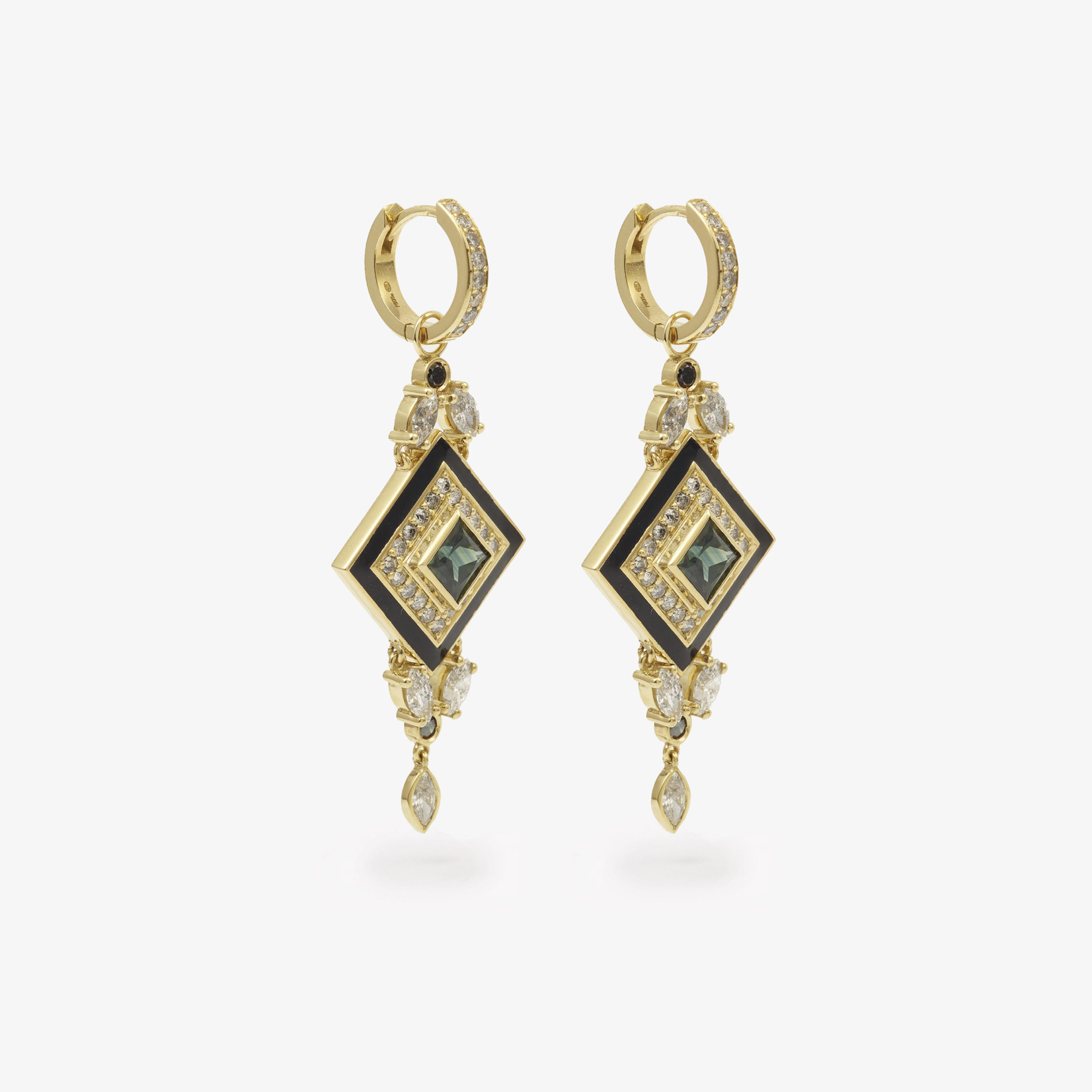 Sophie d'Agon Ginger Earrings 1 Forest