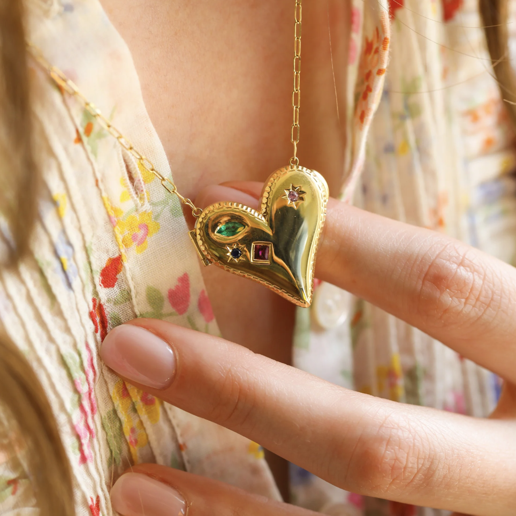 Sophie d'Agon The Coeur Océan Necklace