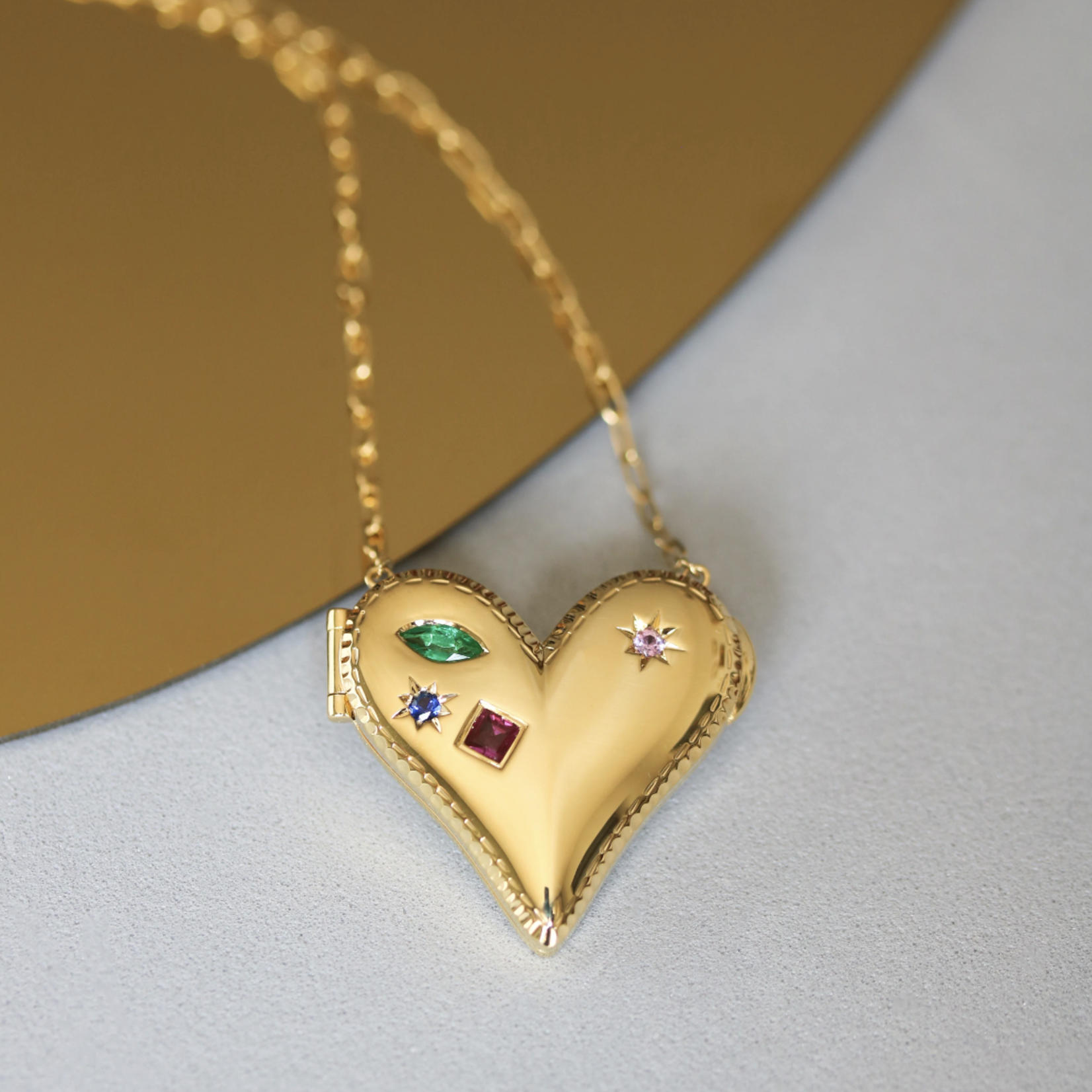 Sophie d'Agon The Coeur Océan Necklace