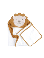 Mon Ami Petit Lion Towel & Washcloth Set