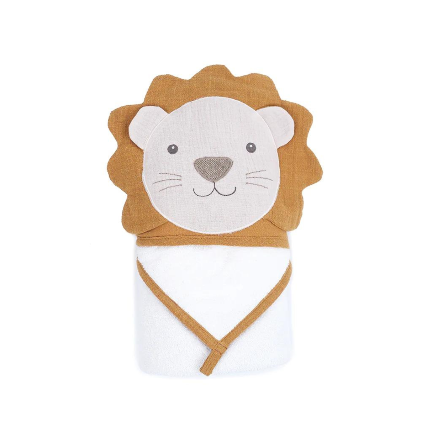 Mon Ami Petit Lion Towel & Washcloth Set