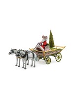 MacKenzie-Childs Patience Brewster Holiday Caroler Horse Drawn Sleigh