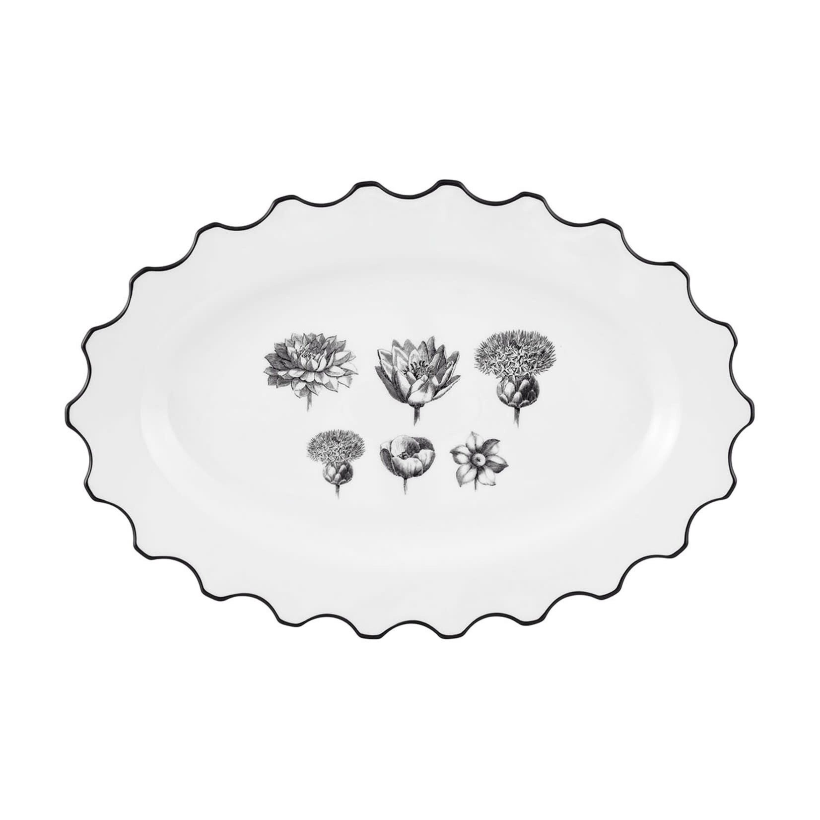 Vista Alegre Small Oval Platter-Herbariae