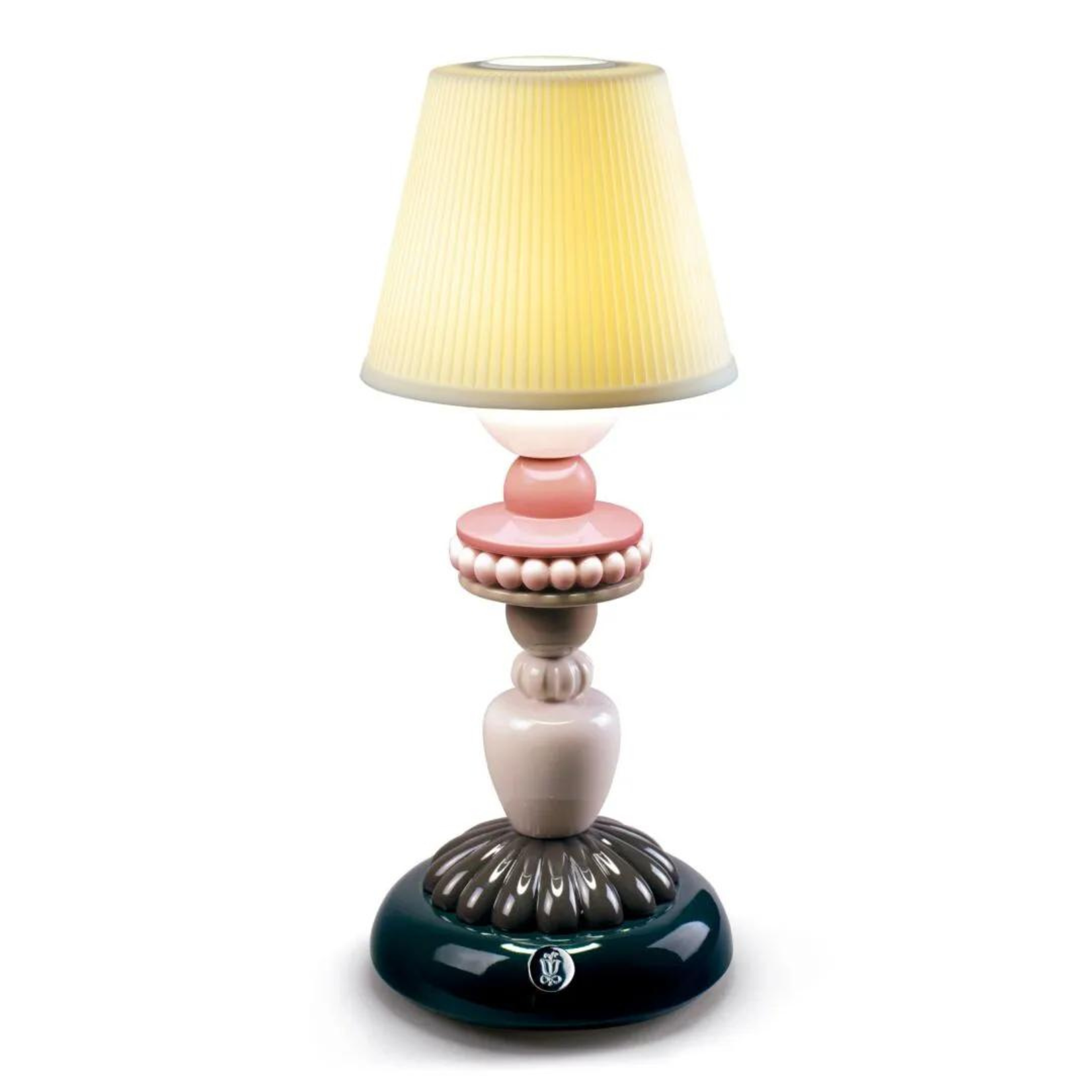 Lladro Sunflower Firefly Table Lamp -Black