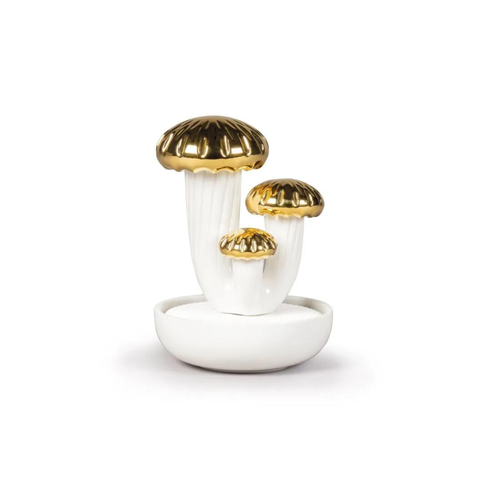 Lladro Boletus 3 Diffuser -Gold -Gardens of Valencia Scent