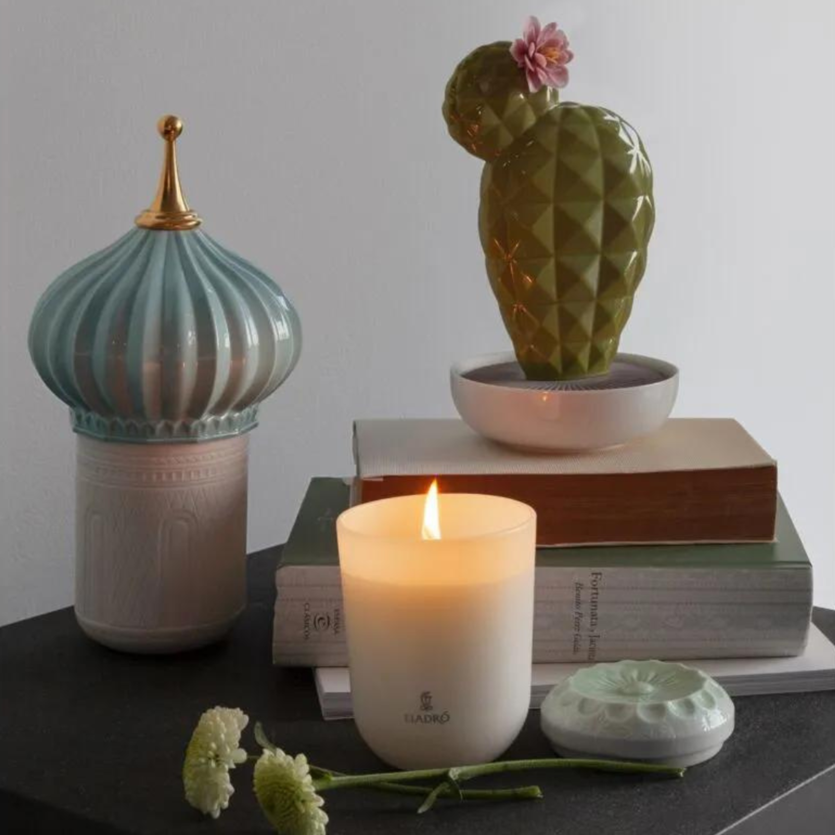 Lladro Opuntia Cactus Diffuser -Gardens of Valencia Scent
