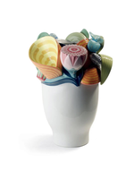 Lladro Naturofantastic Vase -Multicolor