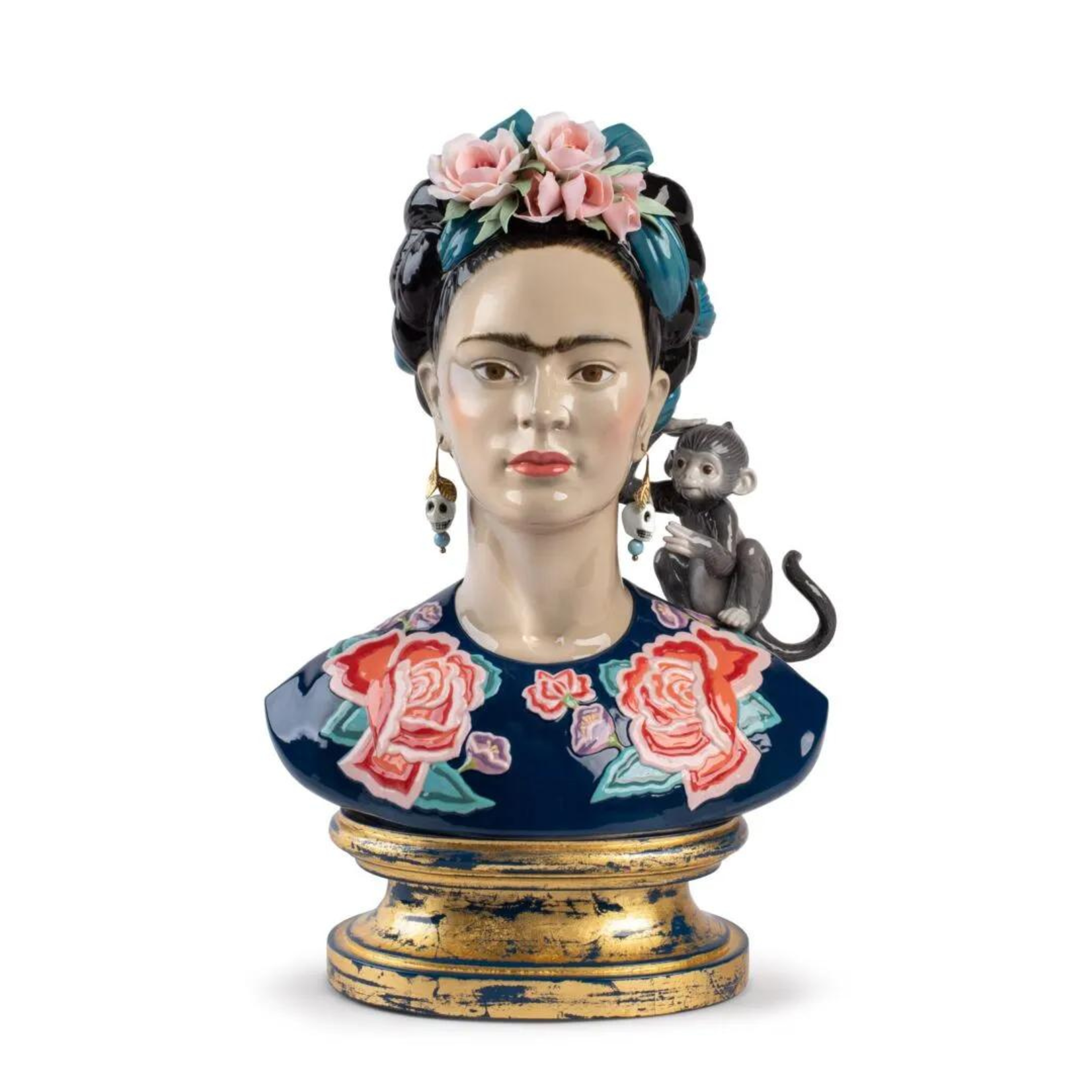 Lladro Frida Kahlo Figurine -Blue -Limited Edition
