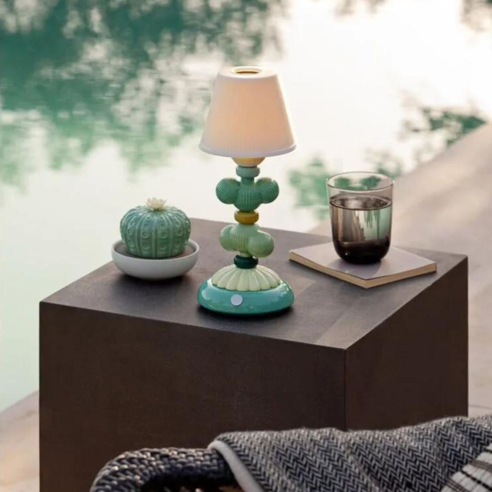 Lladro Astrophytum Cactus Diffuser -Gardens of Valencia Scent