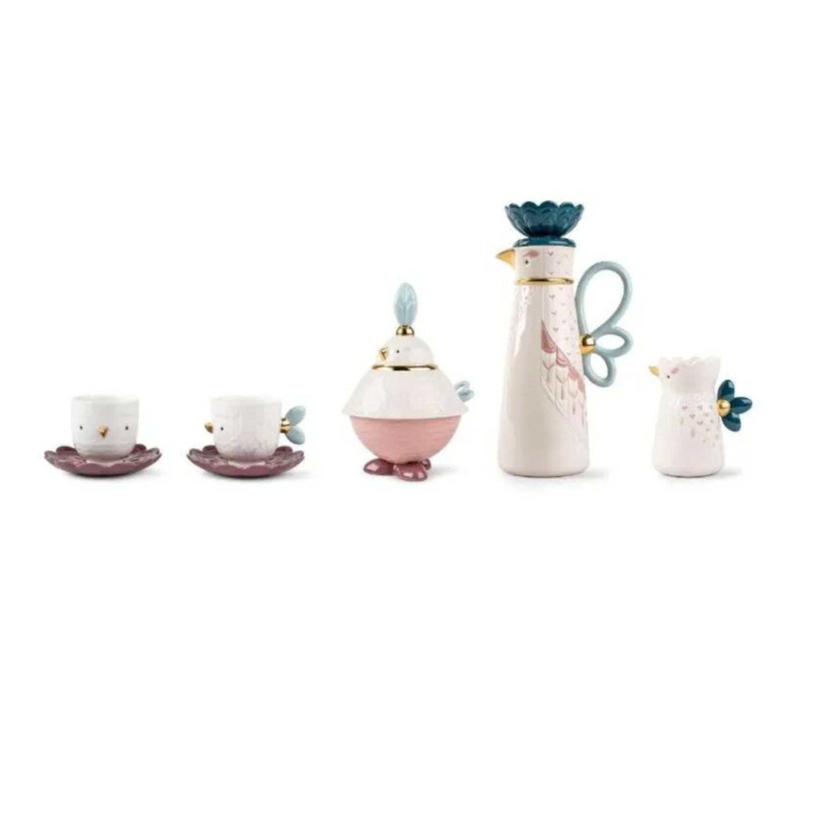 Lladro Coffee Set Kawki