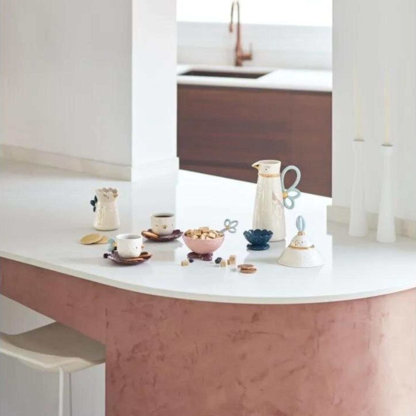 Lladro Coffee Set Kawki