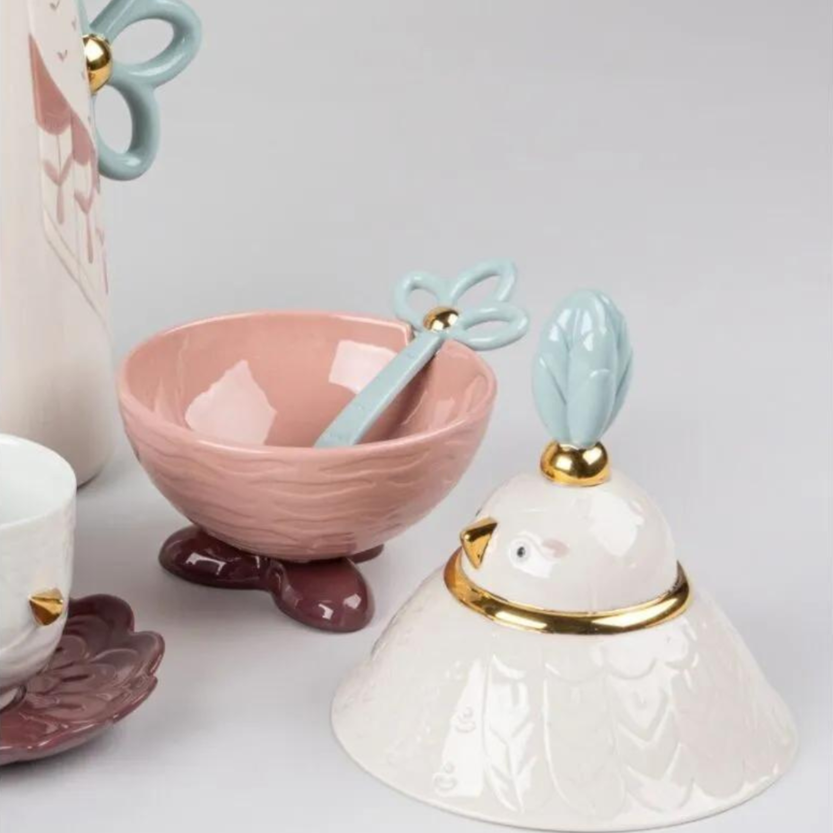 Lladro Coffee Set Kawki