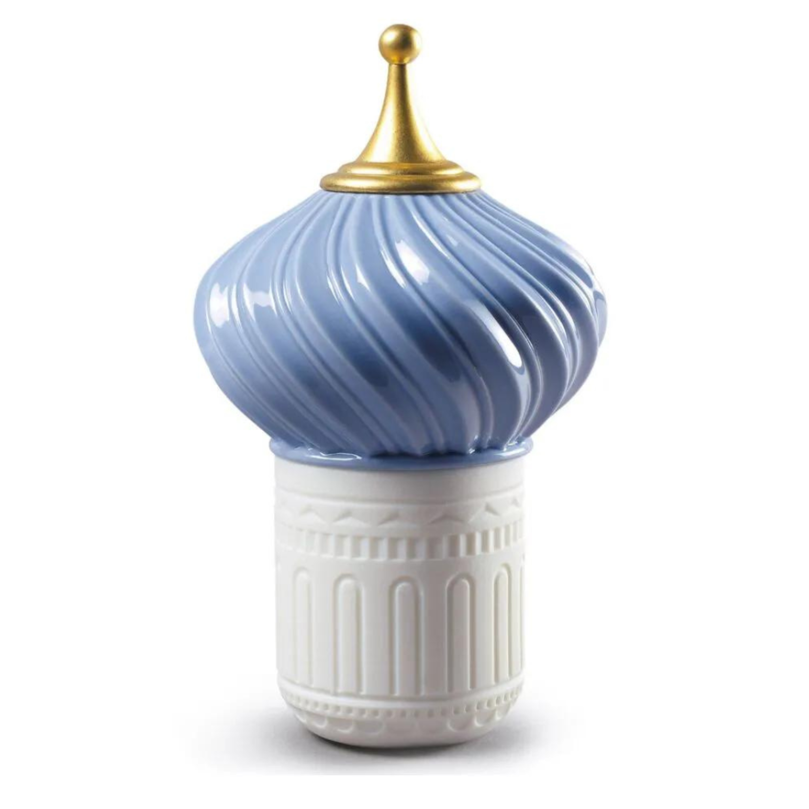 Lladro Mauve Spire Candle 1001 Lights- Unbreakable Spirit Scent