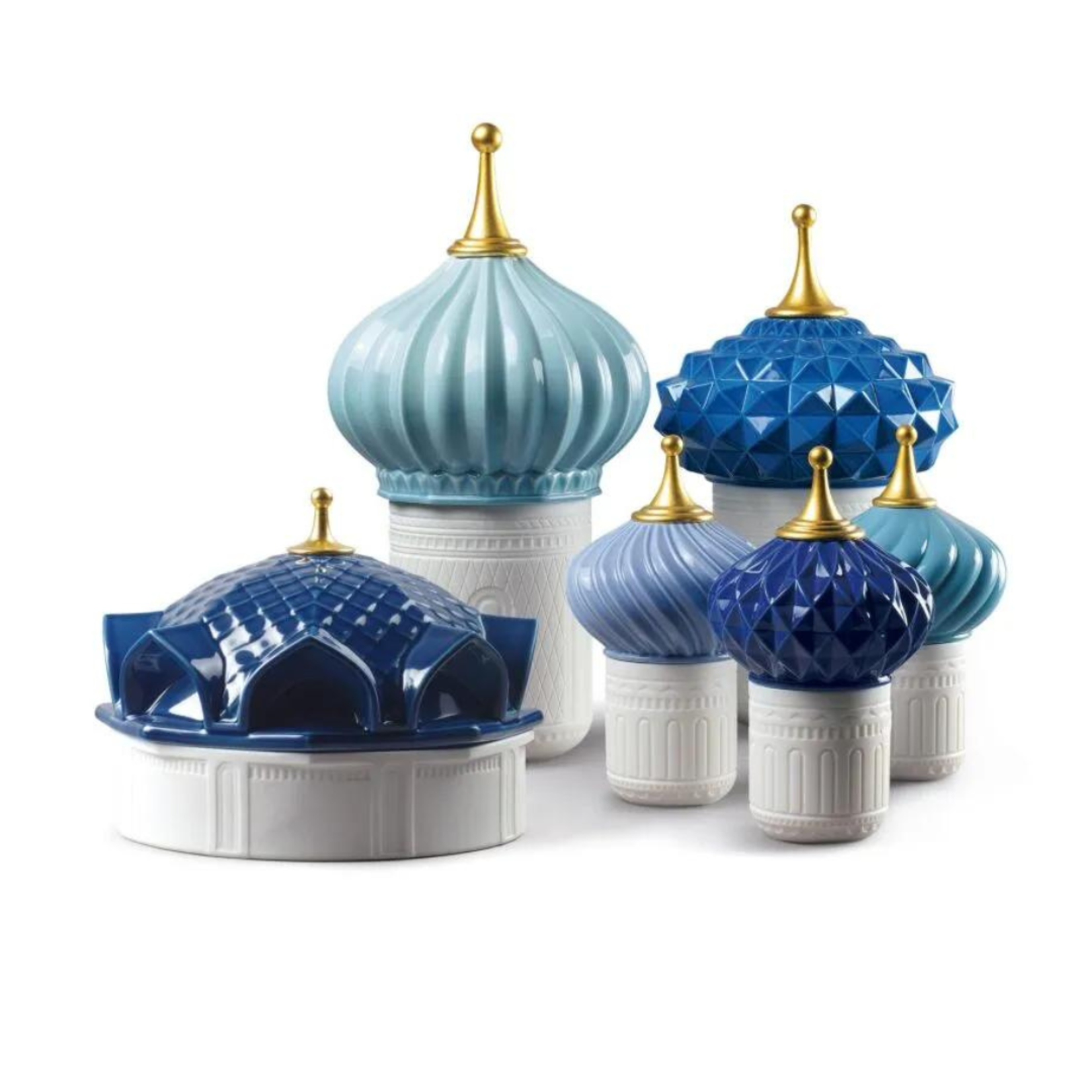 Lladro Mauve Spire Candle 1001 Lights- Unbreakable Spirit Scent