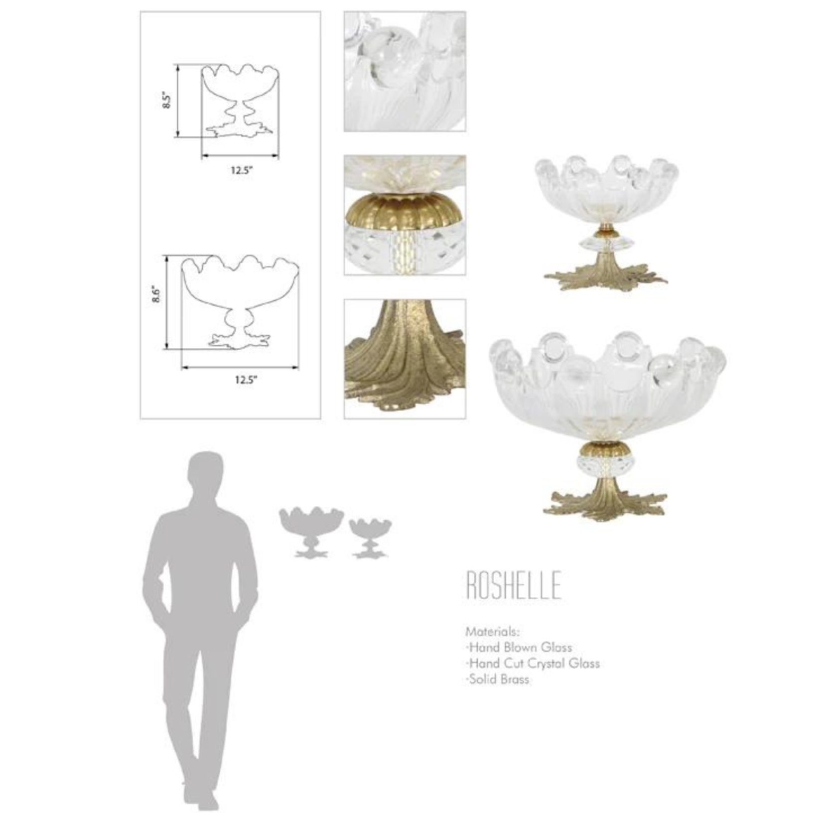 Nick Alain/Vanderpump Alain SMALL ROSHELLE BOWL