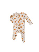 Angel Dear Pumpkin Spice Latte 2 Way Zipper Footie