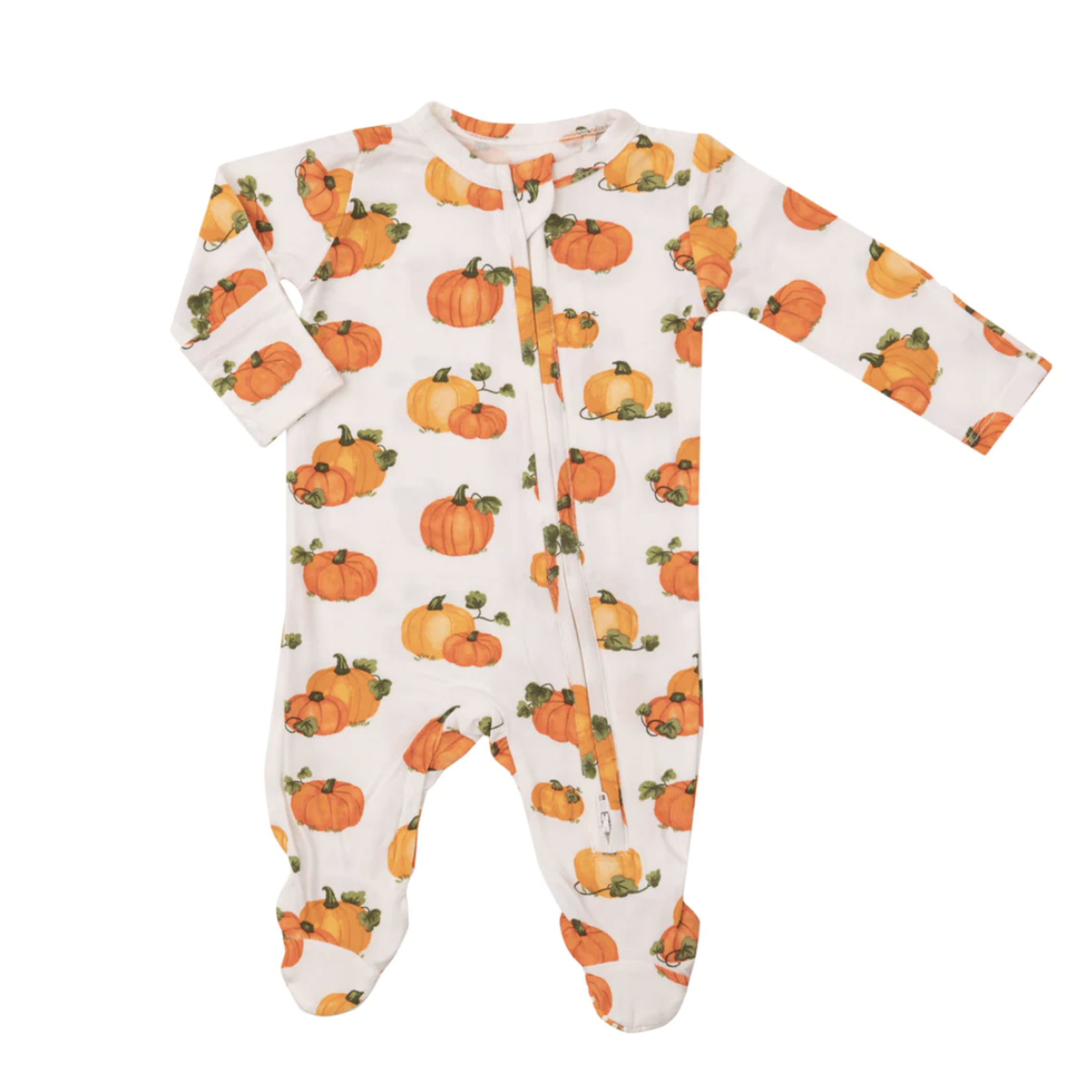 Angel Dear Pumpkin Patch 2 Way Zipper Footie