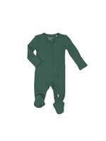 Angel Dear Smoke Pine Waffle 2 Way Zipper Footie