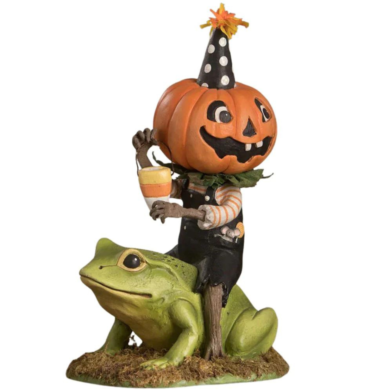 Bethany Lowe Designs, Inc. Tricky Beau Riding Frog