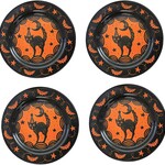 Bethany Lowe Designs, Inc. Johanna Parker Halloween Scaredy Cat Plates