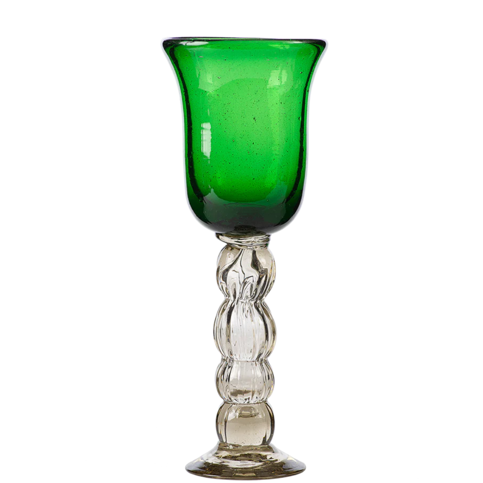 Jan Barboglio Pera Copa Goblet Green