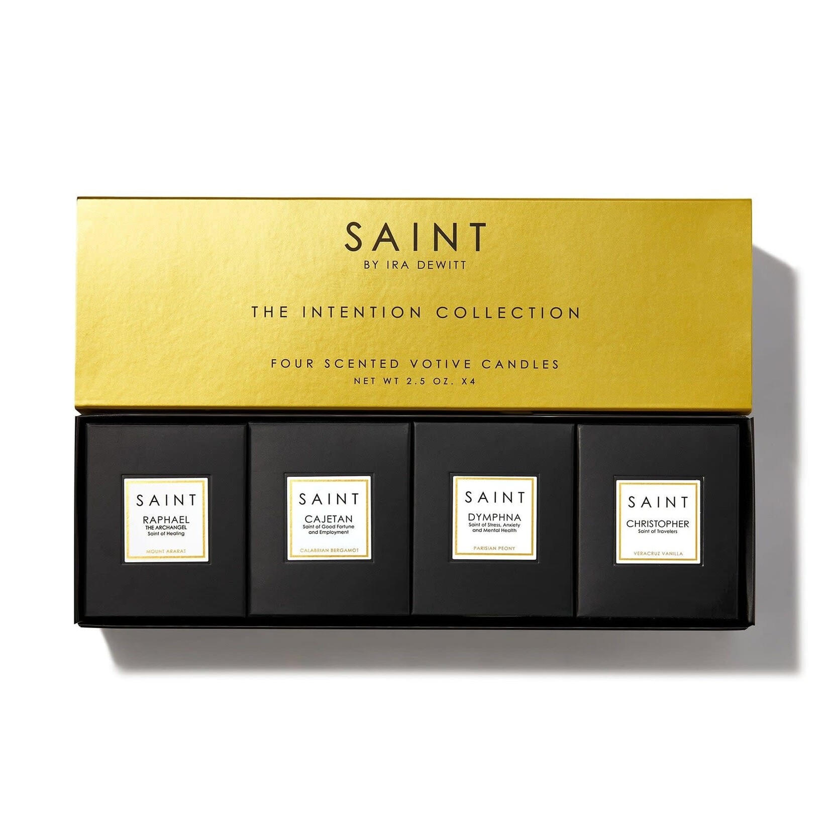 SAINT by Ira DeWitt Intention Collection Votive Set