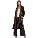 Johnny Was ISABELLA VELVET BISHOP SLEEVE KIMONO COAT