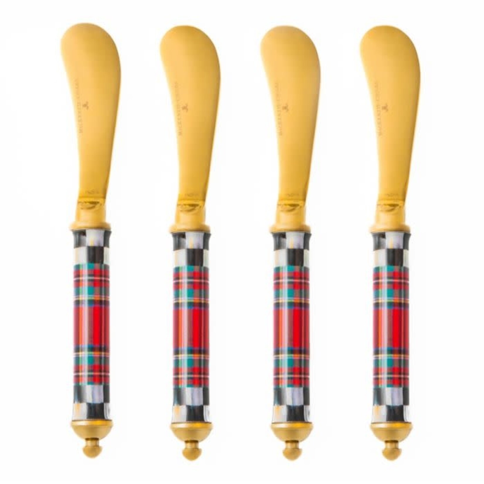 MacKenzie-Childs Tartastic Supper Club Spreaders Set